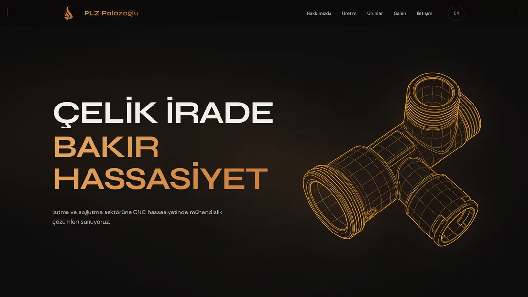 PLZ Palazoğlu Vana — Sanayi · Vana üretimi